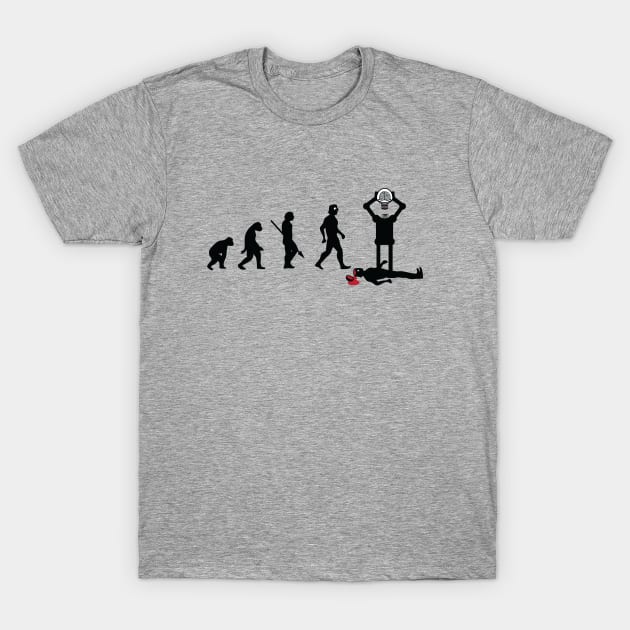 Evolution of AI artificial intelligence T-Shirt by atomguy